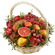 fruit basket with Pomegranates. Myanmar